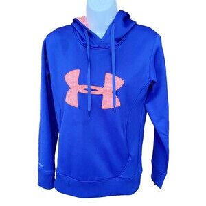 Under Armour Women's Cold Gear Storm Blue Hoodie Size XS